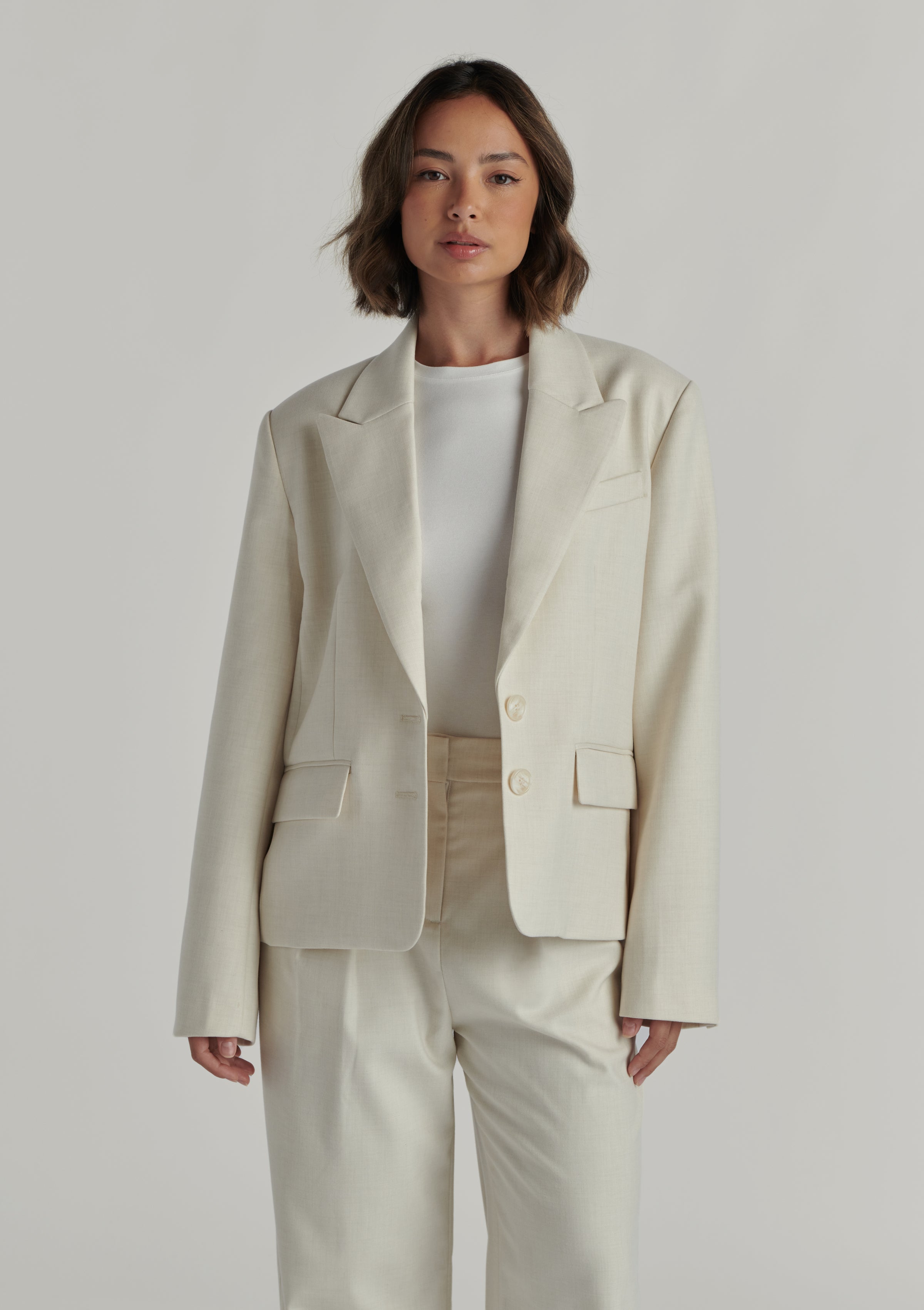 HELENA BLAZER OFF WHITE