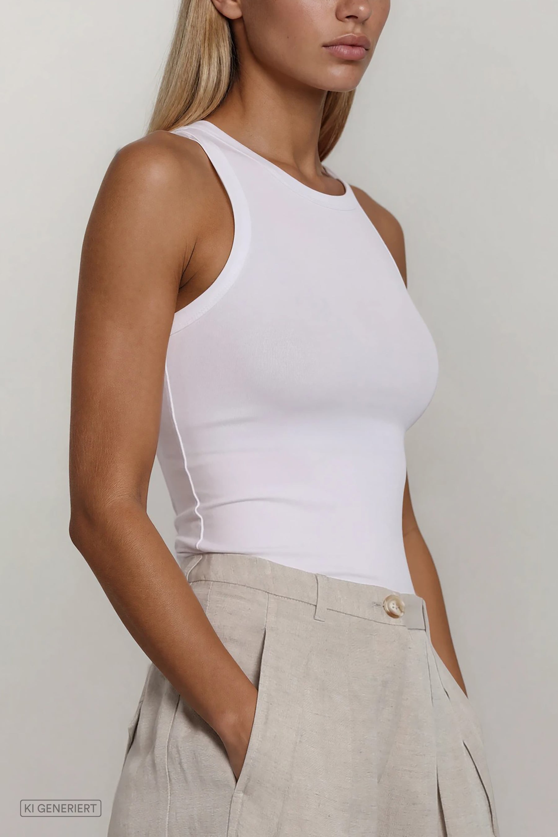ELIF TOP BRIGHT WHITE