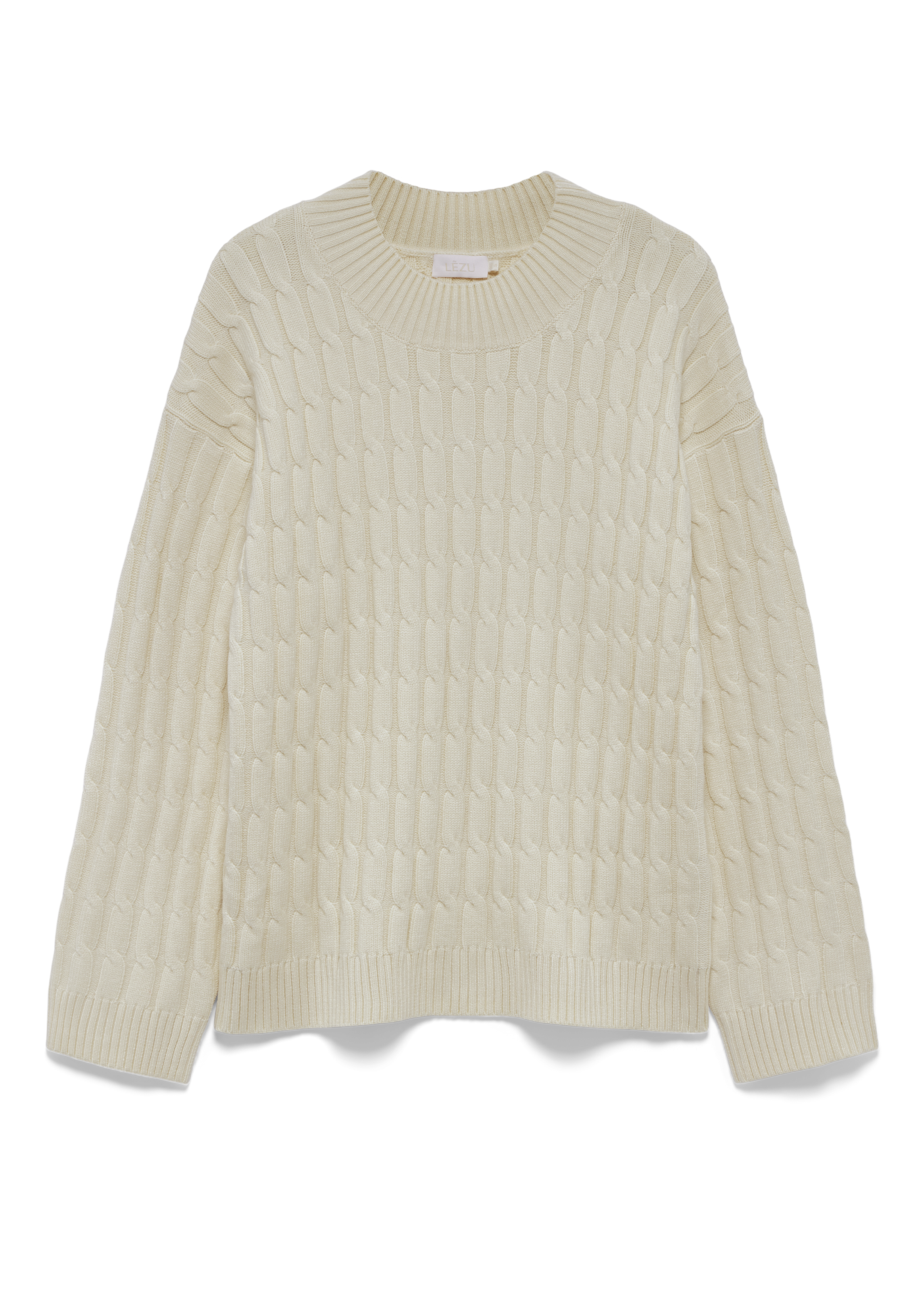 GRETA CABLE KNIT SWEATER