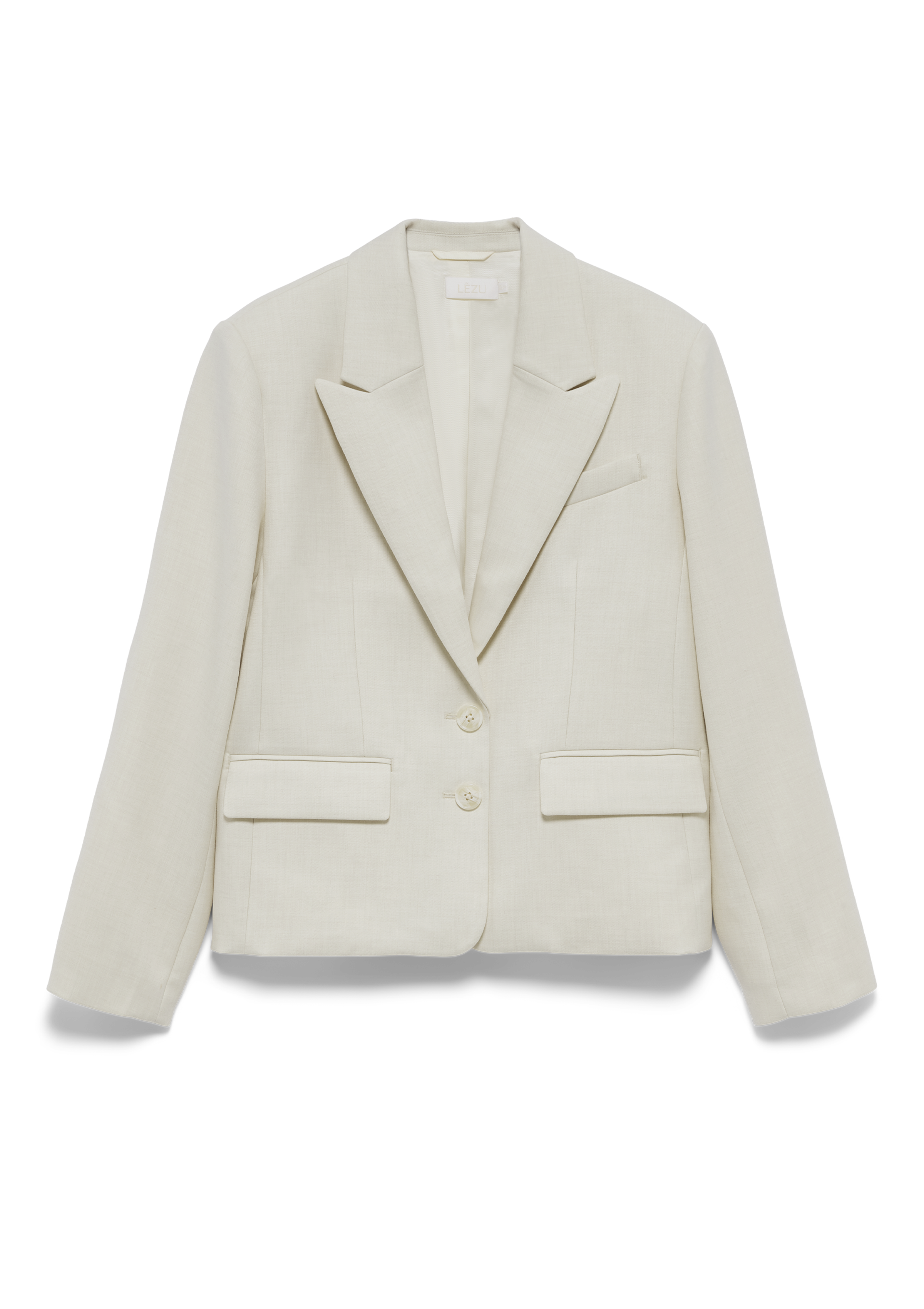 HELENA BLAZER OFF-WHITE