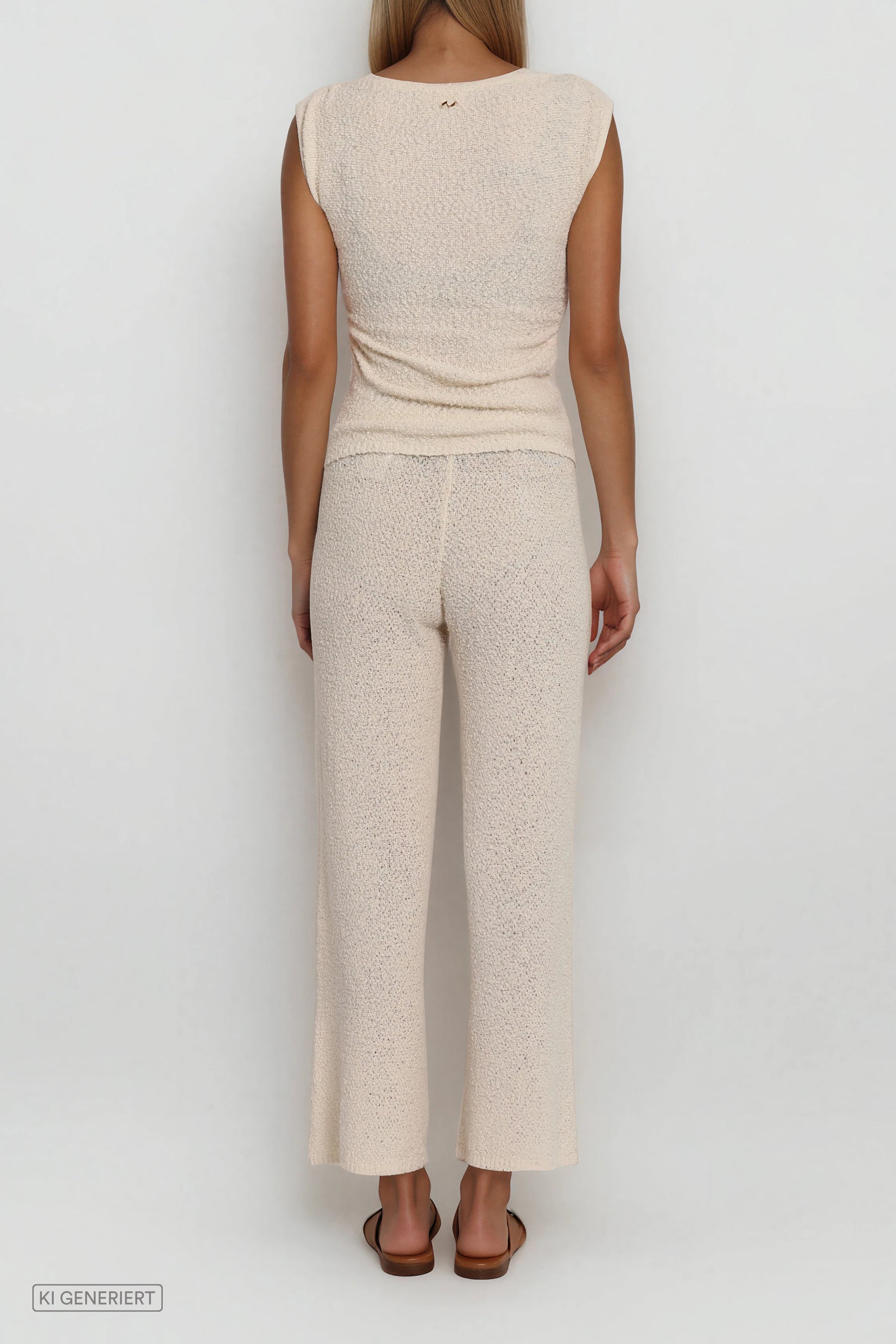 ELISA KNIT TOP OFFWHITE